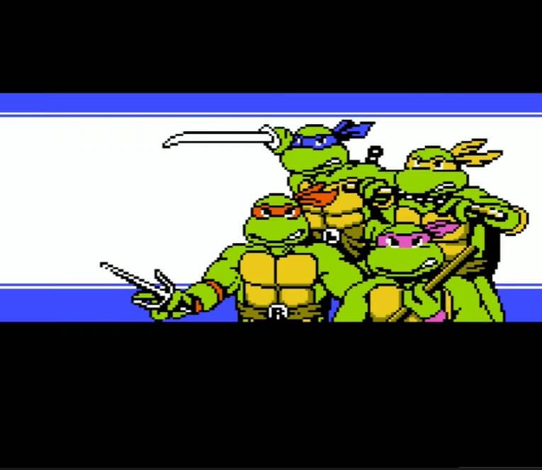 Teenage Mutant Ninja Turtles III – Manhattan Project - геймплей игры Dendy\NES